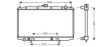ASHUKI N653-03 Radiator, engine cooling